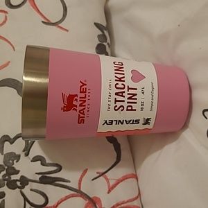 Stanley Pink Valentine's Stacking Pint 16 OZ Brand New